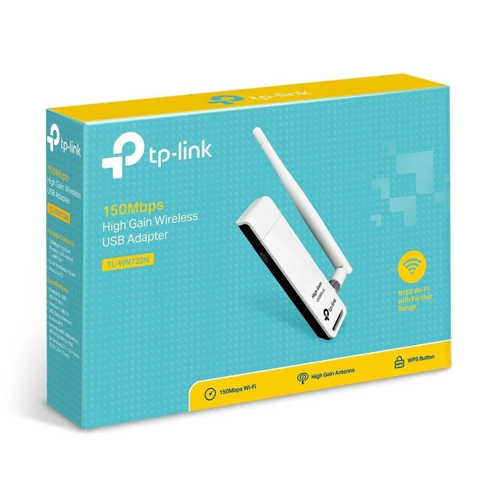 PLACA DE RED TP-LINK WIRELESS USB 722N